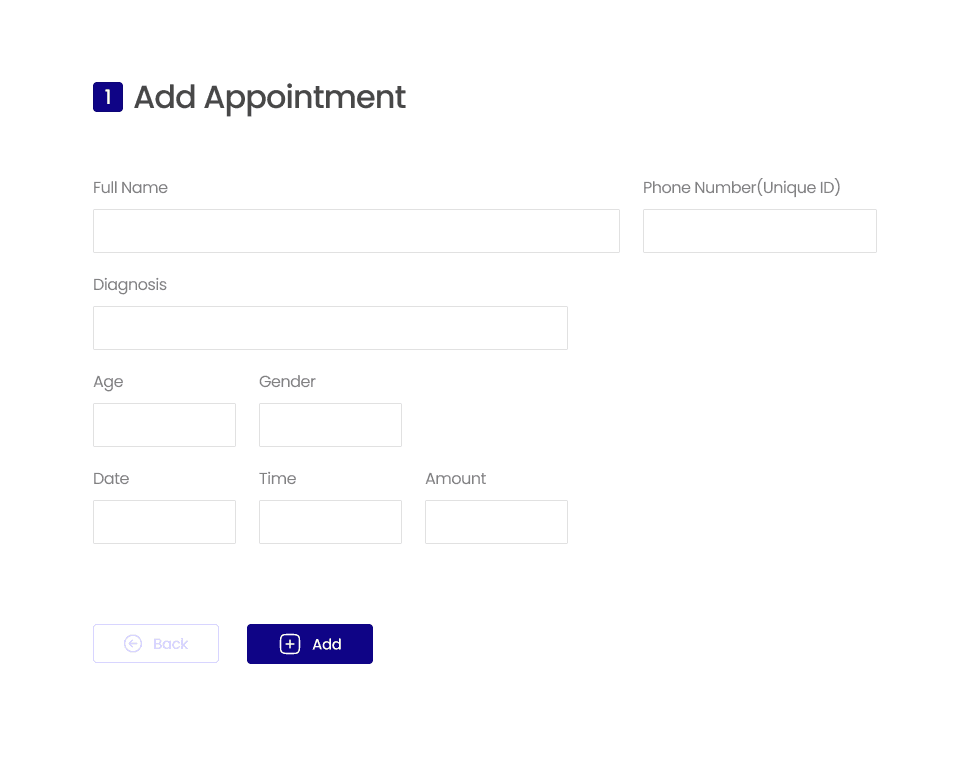Add appointment